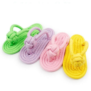 Juguete de algodón para masticar para perro (guarache)