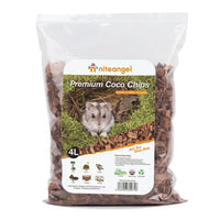 Sustrato de fibra de coco para mascotas pequeñas