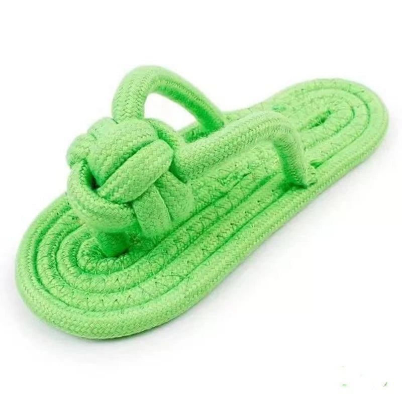 Juguete de algodón para masticar para perro (guarache)