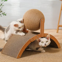 Juguete rascador 2 en 1 para gatos