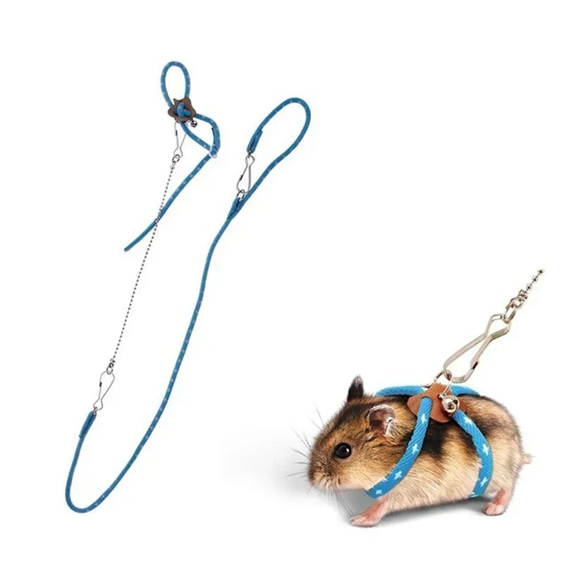 Correa ajustable mascotas pequeñas para hamsters