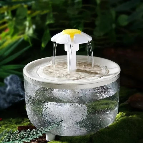 Bebedero automático con filtro USB para mascotas