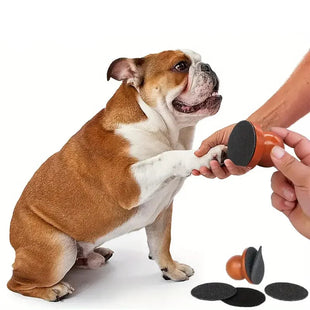 Lima de uñas de madera para perros