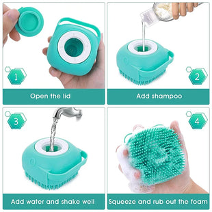 Cepillo de baño para mascotas