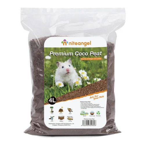 Sustrato de fibra de coco para mascotas pequeñas