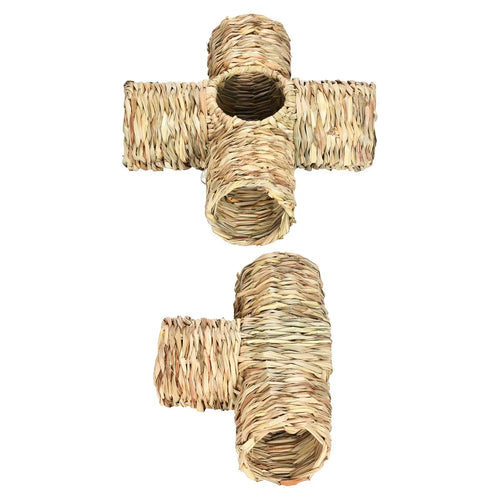 Túnel de hierba para mascotas pequeñas