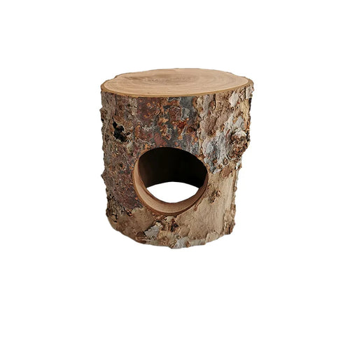Nido de madera para hámster, reptiles y otros