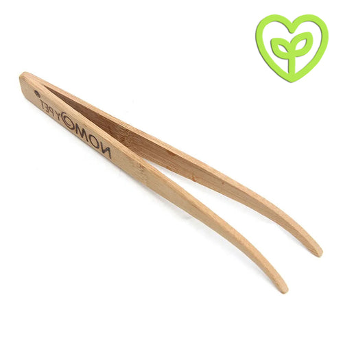 Pinzas de bambú para alimentación y manejo de reptiles