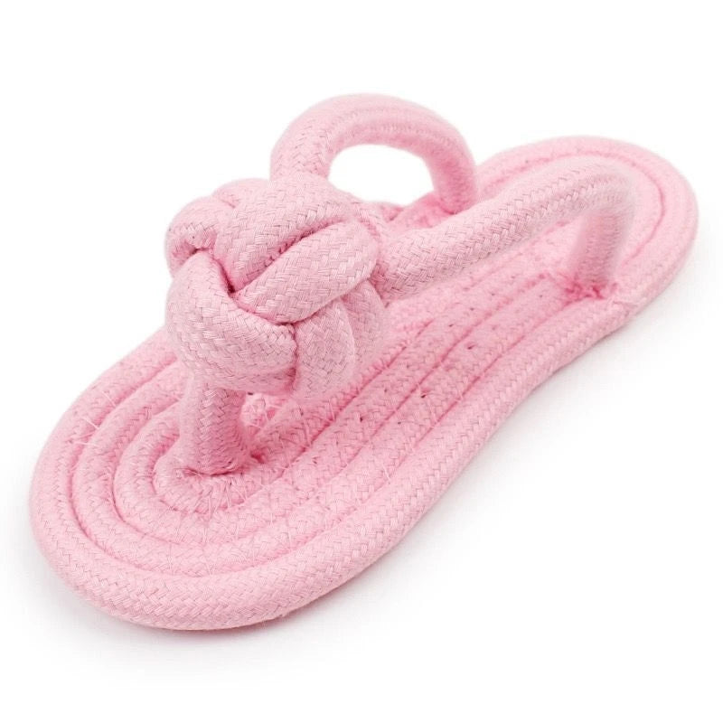 Juguete de algodón para masticar para perro (guarache)