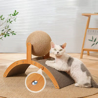 Juguete rascador 2 en 1 para gatos