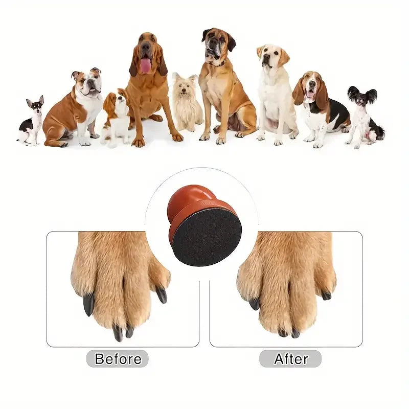 Lima de uñas de madera para perros
