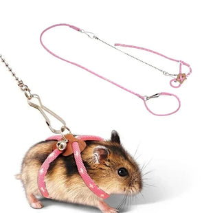 Correa ajustable mascotas pequeñas para hamsters
