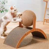 Juguete rascador 2 en 1 para gatos