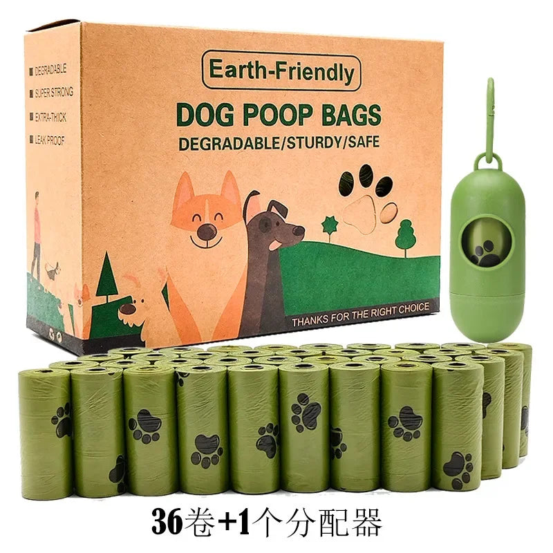 Bolsas biodegradables para excremento de perro con aroma a lavanda