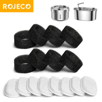ROJECO Filtros de carbón activado para fuente de agua o bebedero