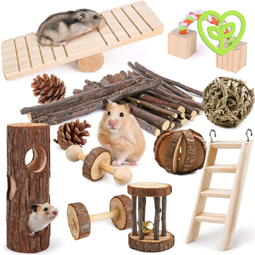 Paquete de juguetes para mascotas pequeñas